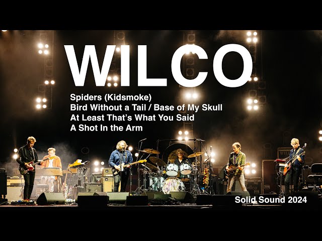 WILCO Live at Solid Sound '24—Pro-Shot 4-Song Set (4K) - YouTube