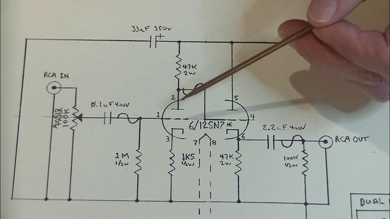 Tube Lab #20b How to Read a Tube Preamp Schematic for Beginners - YouTube