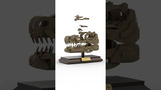 LEGO Custom Velociraptor Head MOC! 🦖✨ LEGO Dinosaur Crafting the Velociraptor head #shorts #lego