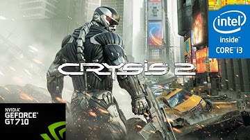 Crysis 2 Maximum Edition PC Gt 710 (High Settings) Gameplay 720p