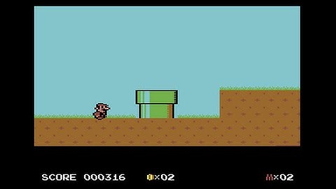 Mario Run - Ein C64 Spiel