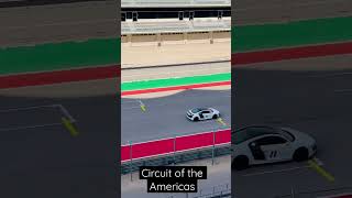 2015 Audi R8 v10 hot laps at COTA