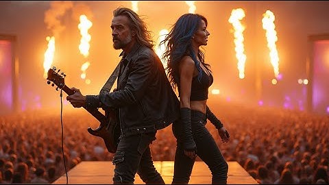 Dawn of the Fight – A Cinematic Rock Rebirth Born from AI | Ash & Nora