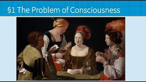 The Problem of Consciousness