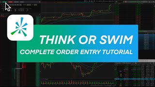Submit, Modify, & Save Orders | Complete Guide to Order Entry | Thinkorswim