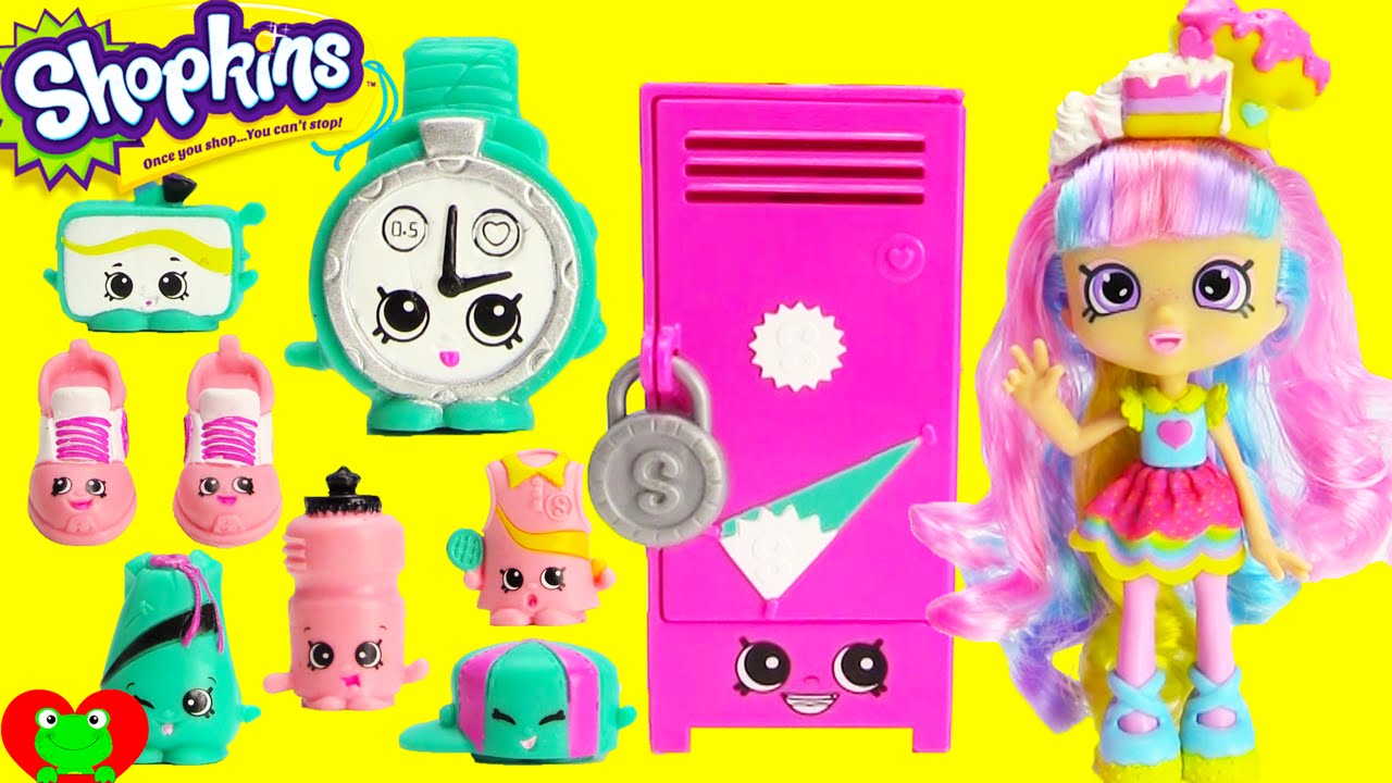 playsets for toddlers Shopkins Gym Fashion Collection Playset with Rainbow Kate Grossery Surprises