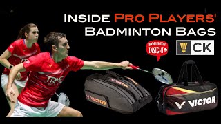 Badminton racket bag of pro badminton players Greg Mairs & Jenny Moore of Badminton Insight