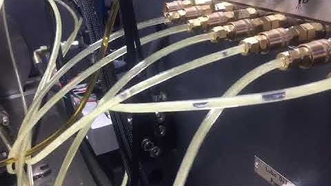 Test P7 pump on NT-919G multifunctional test bench.