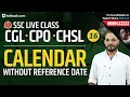 Download Calendar Without Reference Date For Ssc Reasoning | Ssc Live Class Day 16 | Crac Calendar Without Reference Date For Ssc Reasoning | Ssc Live Class Day 16 | Crac