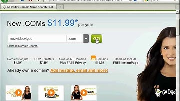 IM Tutorials Video 1 of 75 How To Register A Domain Name