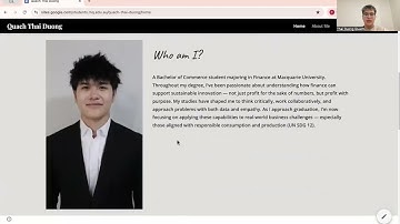 MQBS3010 | Assessment 3 Presentation Video