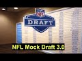 2025 NFL Mock Draft 3.0