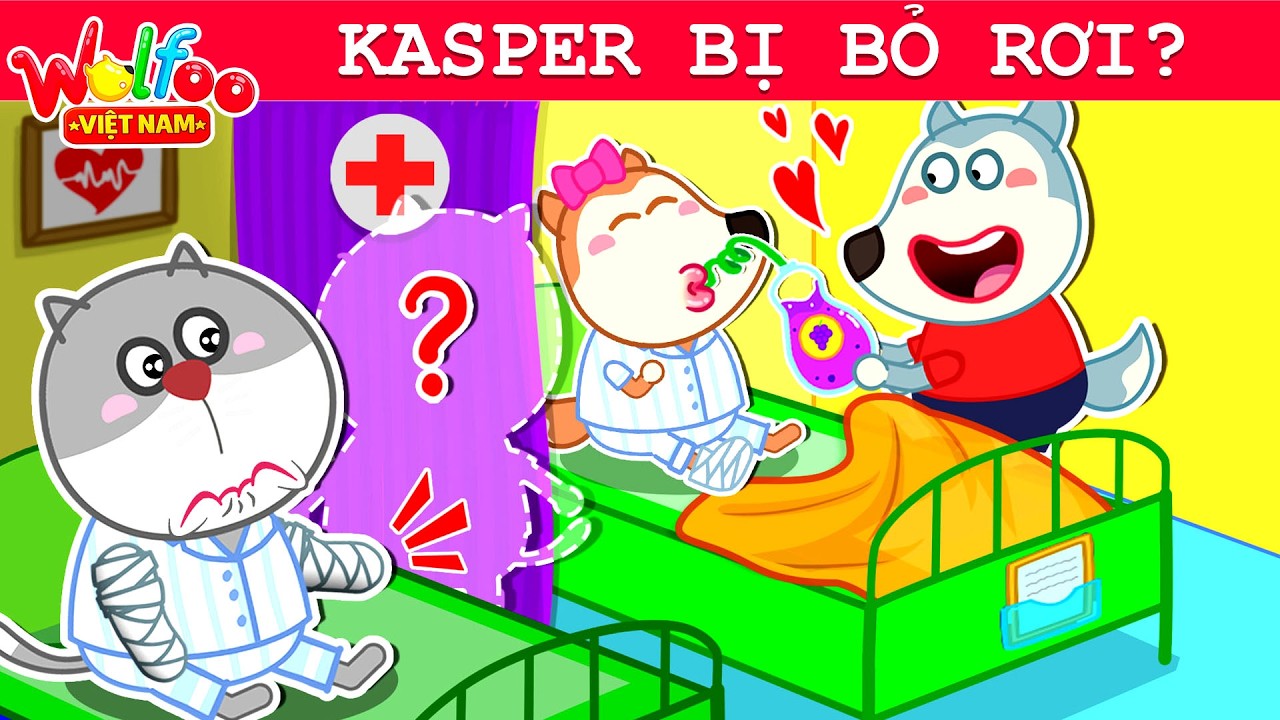 Wolfoo Việt Nam ⭐ Kasper Bị Bỏ Rơi Trong Bệnh Viện 💔 Ghen Tị Với Wolfoo & Lucy | Hoạt Hình Thiếu Nhi