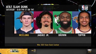 NBA TV previews 2024 NBA Dunk Contest