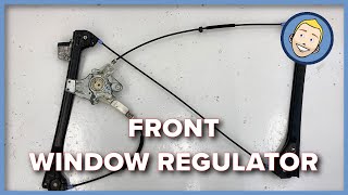 BMW E46 Convertible Front Window Regulator Replacement | Detailed DIY!