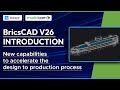 BricsCAD V26 Launch | A Smarter, Faster CAD Alternative – Modelcam