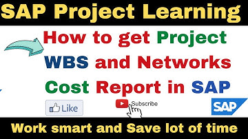 How to get Project, WBS ,Network Report in SAP I How to get SAP PS Repot using SAP T Code CN41