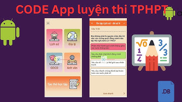 Share free assignment App luyện thi THPT | Android Studio ngôn ngữ java