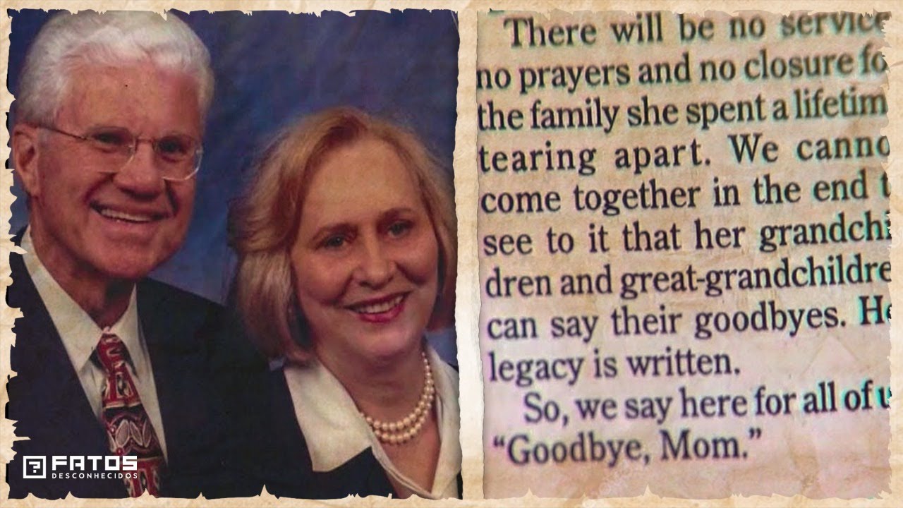 O obituário desta senhora de 82 anos é tão cruel, que deixou seu filho sem palavras