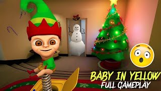 Baby in Yellow - Christmas Chapter 2022 π | Horror And Funny Gameplay | Lovely Boss