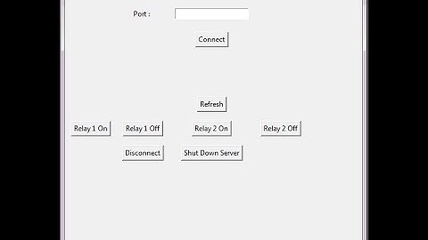 Python GUI based Raspberry Pi Home Automation System using Socket