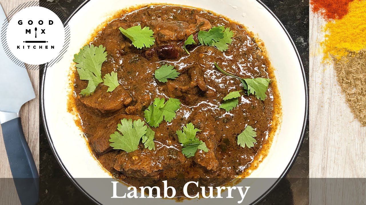 Best Indian lamb curry recipe Lamb meat masala curry YouTube