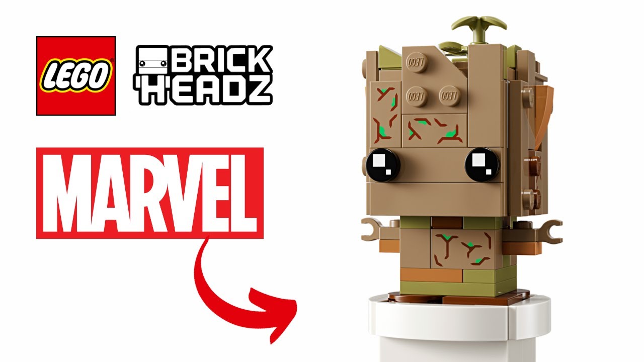 Potted Groot 40671, BrickHeadz