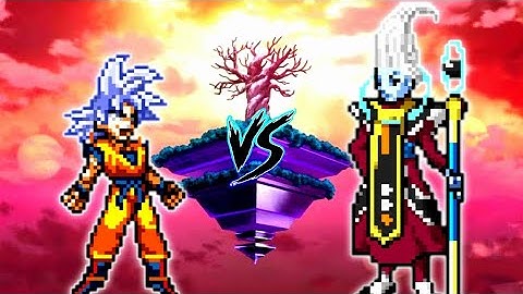 Goku Blizzard V4 OP (all form) VS Whis V2 OP in Mugen