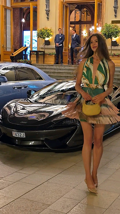 Billionaire Lady Boss enjoying Monaco#luxury#billionaire#monaco#supercars#lifestyle#life#millionaire