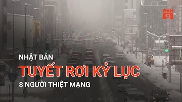 NHẬT BẢN: TUYẾT RƠI KỶ LỤC, 8 NGƯỜI THIỆT MẠNG | VTC9