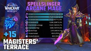 Magisters' Terrace +15 | Spellslinger Arcane Mage | Midnight Beta - Season 1 M+