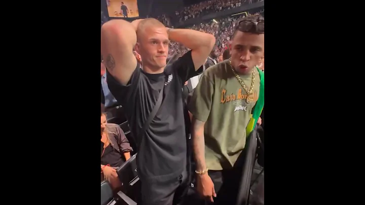 Ian Garry and Carlos Prates live reaction to Mauricio Ruffy loss to BSD #shorts #iangarry #ruffy