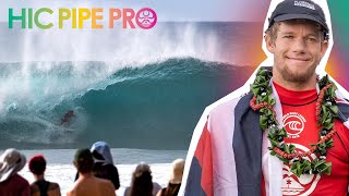 All John John Florence's Excellent Waves From Finals Day At The HIC Pipe Pro