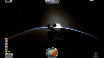 KSP Re entry to Kerbin