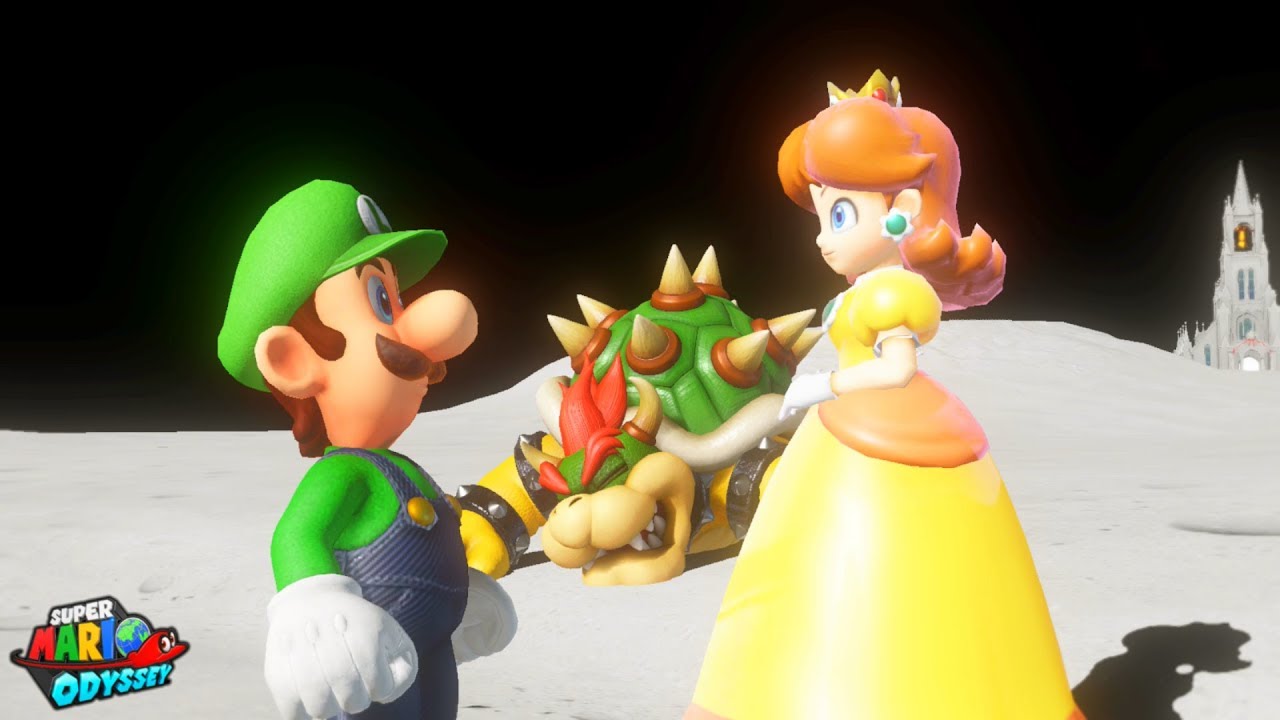 What If Luigi & Daisy Were At Super Mario Odyssey'S Ending? - Youtube
