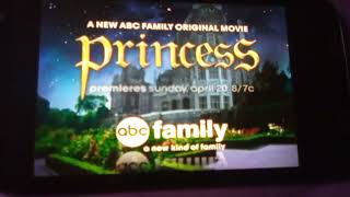 Princess Promo Abc Familyfreeform 2008