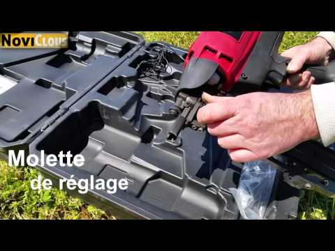 NOVICLOUS- Démonstration AGRAFEUSE CRAMPILLONS GF3140