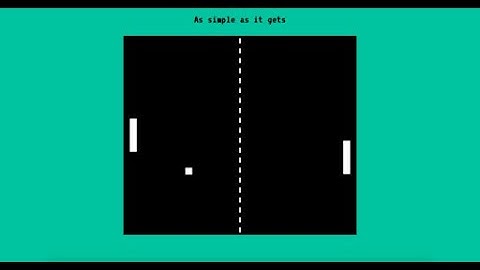 Pong game in java using 2D graphics. #shorts #programming #java #javatutorial