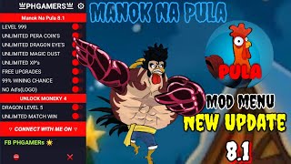 Manok Na Pula mod menu v8.1 (Unlimited Money, Eye, Max Level) New Update screenshot 4