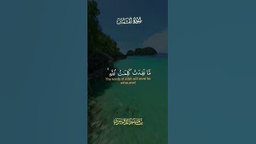 سورة لقمان | ولو انما في الارض من شجرة اقلام #قران_كريم #ياسر_الدوسري #قران #quran #duet #اكسبلور