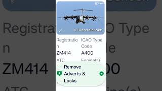 Found an A400 on PlaneFinder near Edinburgh!