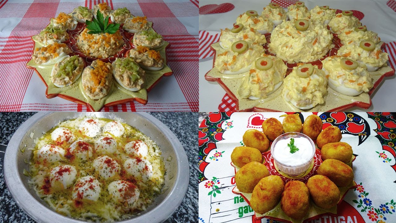 4 RECETAS DE HUEVOS RELLENOS Y HUEVOS TURCOS | FÁCILES Y DELICIOSOS