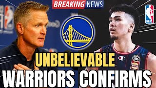 🚨 ATTENTION!!! REVEALED JUST SITUATION KAI SOTTO!!! GOLDEN STATE WARRIORS!