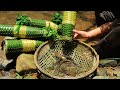 Survival Challenge - Survival Alone in the Rainforest | EP.63 - Fish trap, shrimp trap