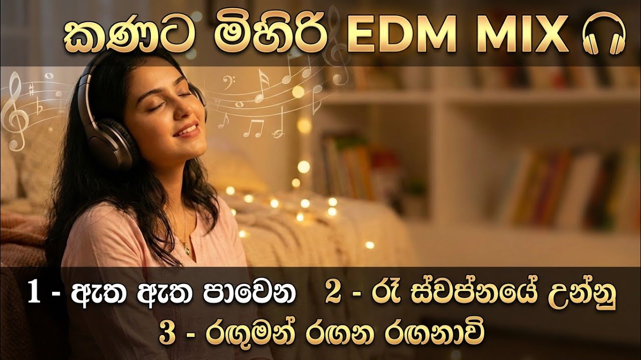 කනට මිහිරි ගී පෙළක්... හැබැයි වෙනස්ම තාලෙකට 🔥 Sinhala EDM Cover Mix 🎧