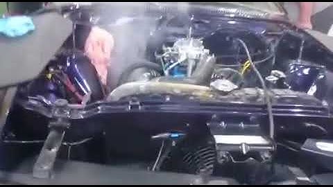 1970 AMC Javelin first warm up