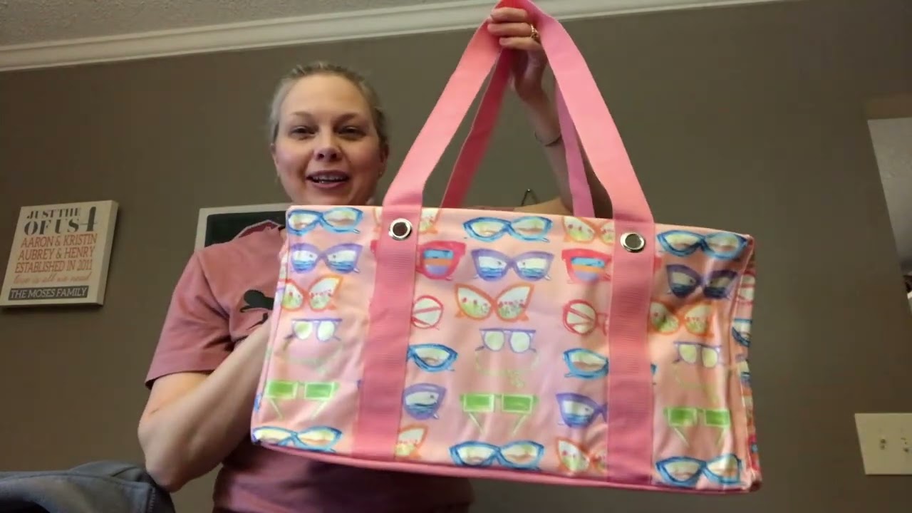 Thirty-One Gifts Medium Utility Tote In Sunglasses Print - Youtube