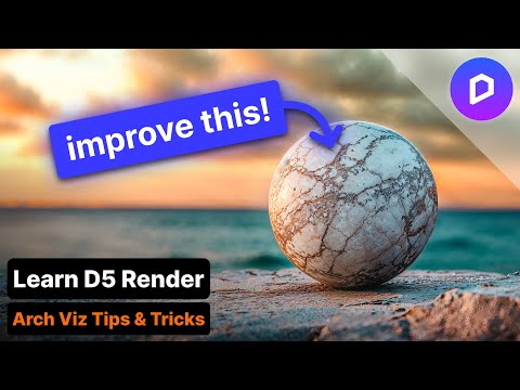 How to Create Realistic Materials in D5 Render 2.9 (Andy Christoforou - ArchViz &amp; AI Academy)
