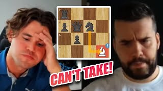 Nepomniachtchi Blunders That Move vs. Magnus Carlsen