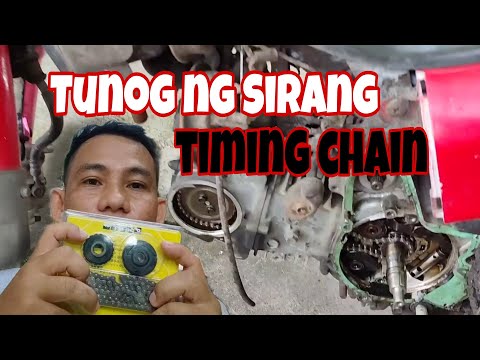 How to replace motorcycle timing chain